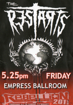 The Restarts - Rebellion Festival 2011, Blackpool 5.8.11